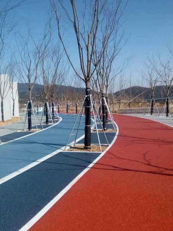 新疆柔性彩色瀝青路面